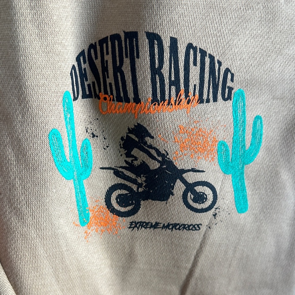 Desert Racing Tan Sweatpants - Picture 2 of 6